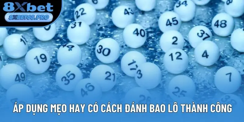 Áp dụng mẹo hay có cách đánh bao lô thành công Áp dụng mẹo hay có cách đánh bao lô thành công