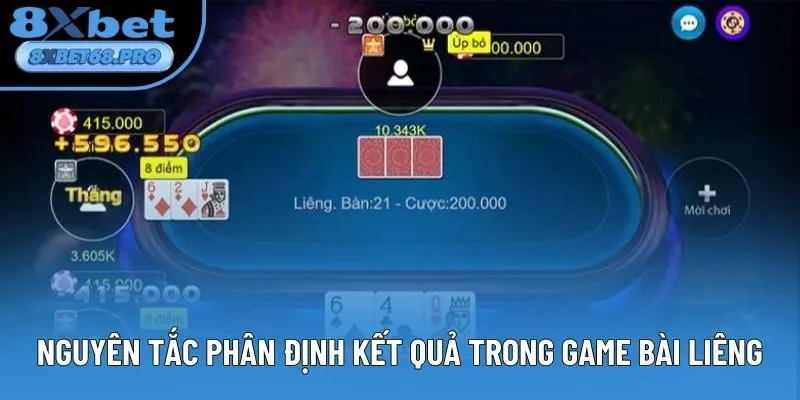 Nguyên tắc phân định kết quả trong game bài Liêng online Nguyên tắc phân định kết quả trong game bài Liêng online
